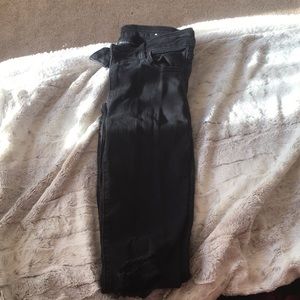Black American Eagle Ripped Jeans